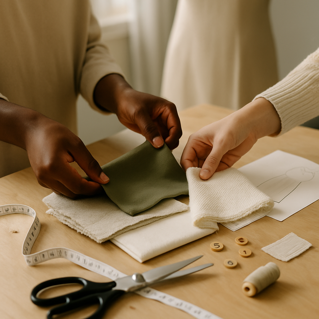 Stoffe und Schnitte für Damenmode: Tabrella – nachhaltiger Stil